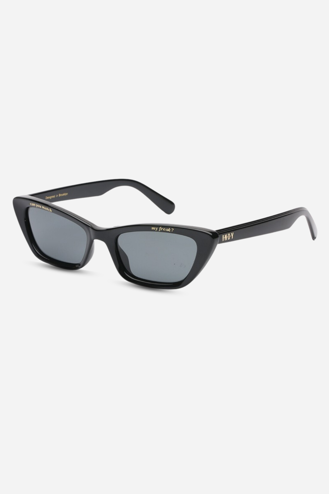 Blasé / Black by INDY – Polarized Affordable Cateye Sunglasses for Women