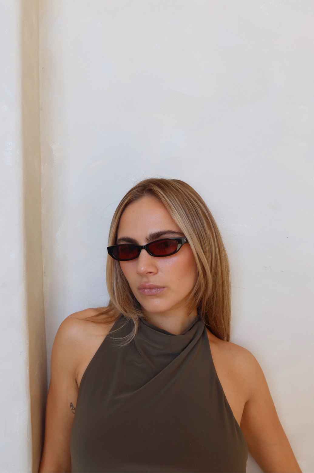 Gisele / Amber by INDY – Polarized Small Cateye Sunglasses for Women