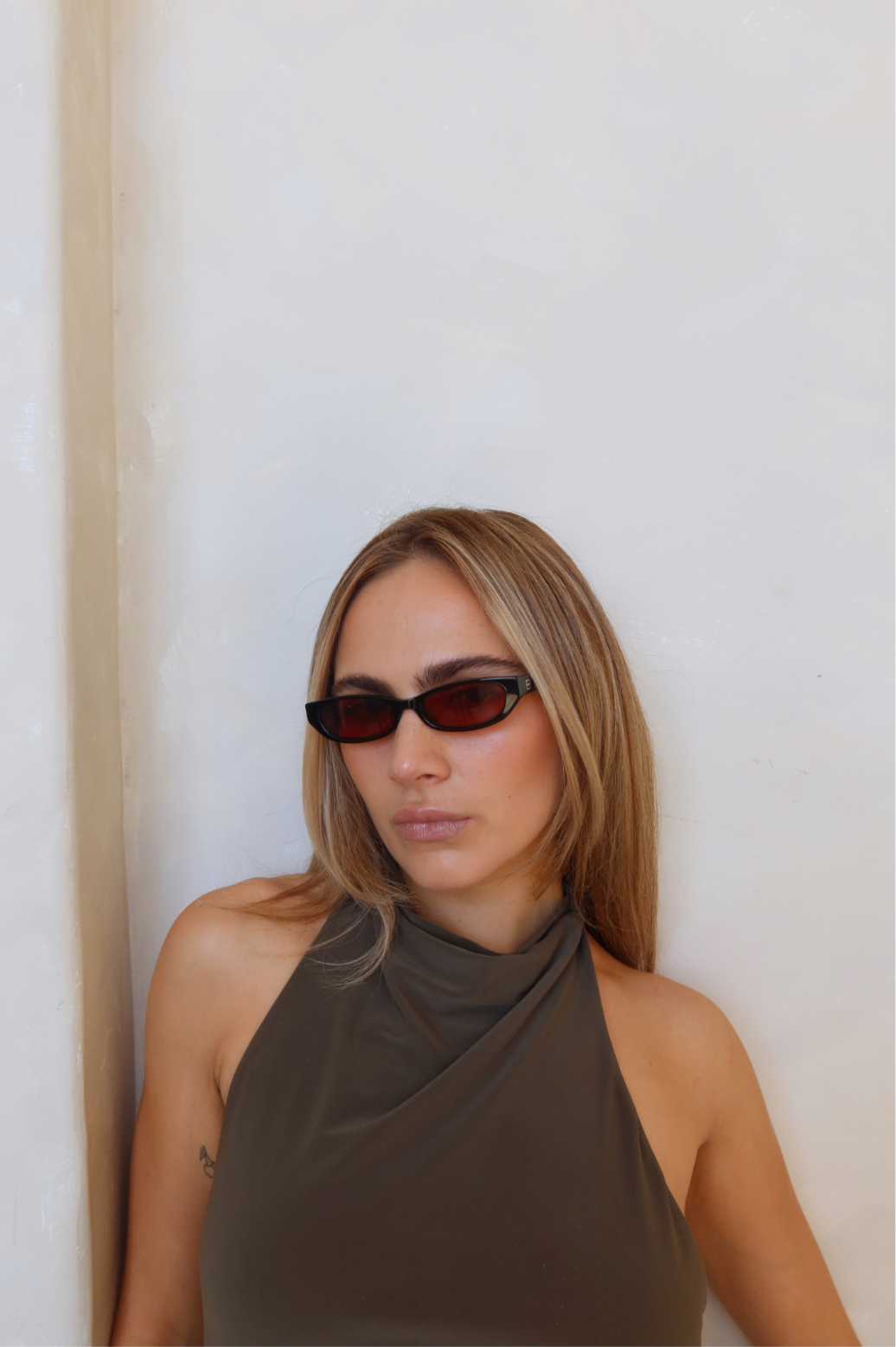 Gisele / Amber by INDY – Polarized Small Cateye Sunglasses for Women