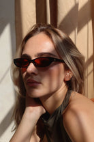 Gisele / Amber by INDY – Polarized Small Cateye Sunglasses for Women