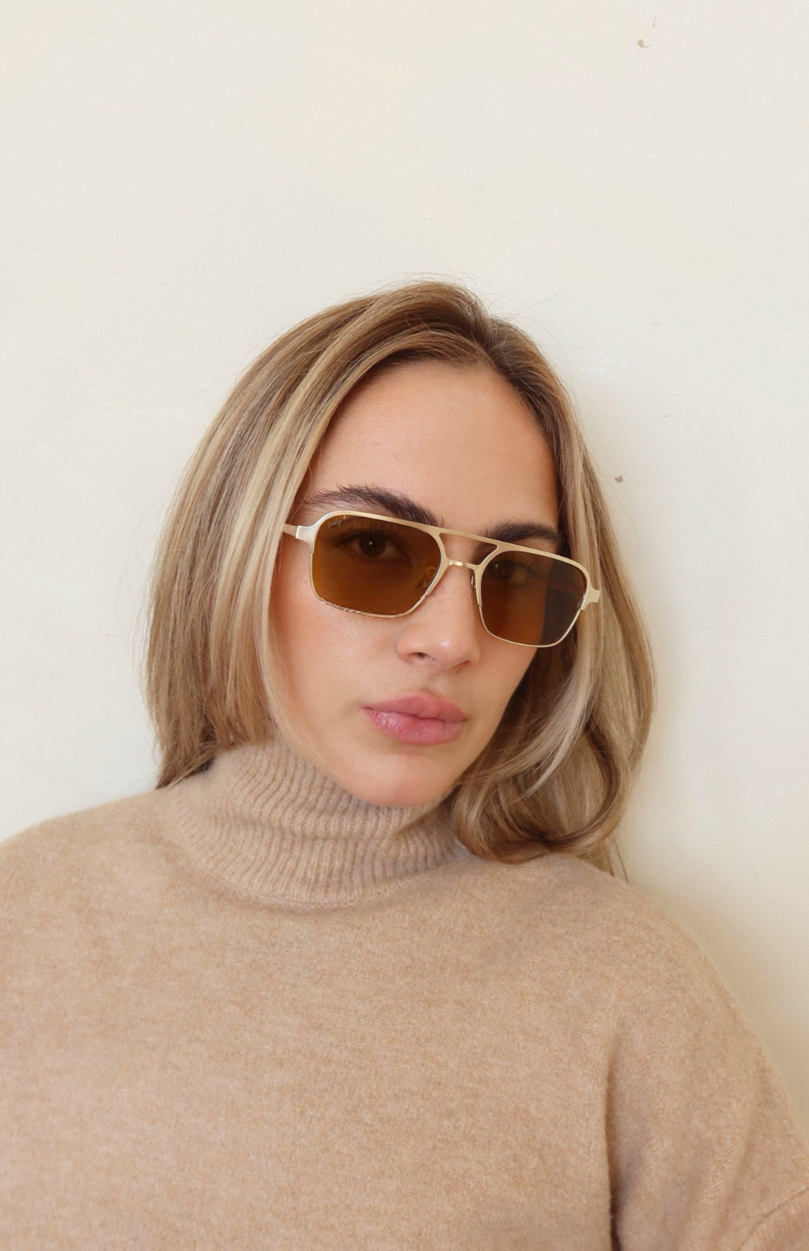 Jimmy / Caramel by INDY Sunglasses – Polarized Sunglasses for Women