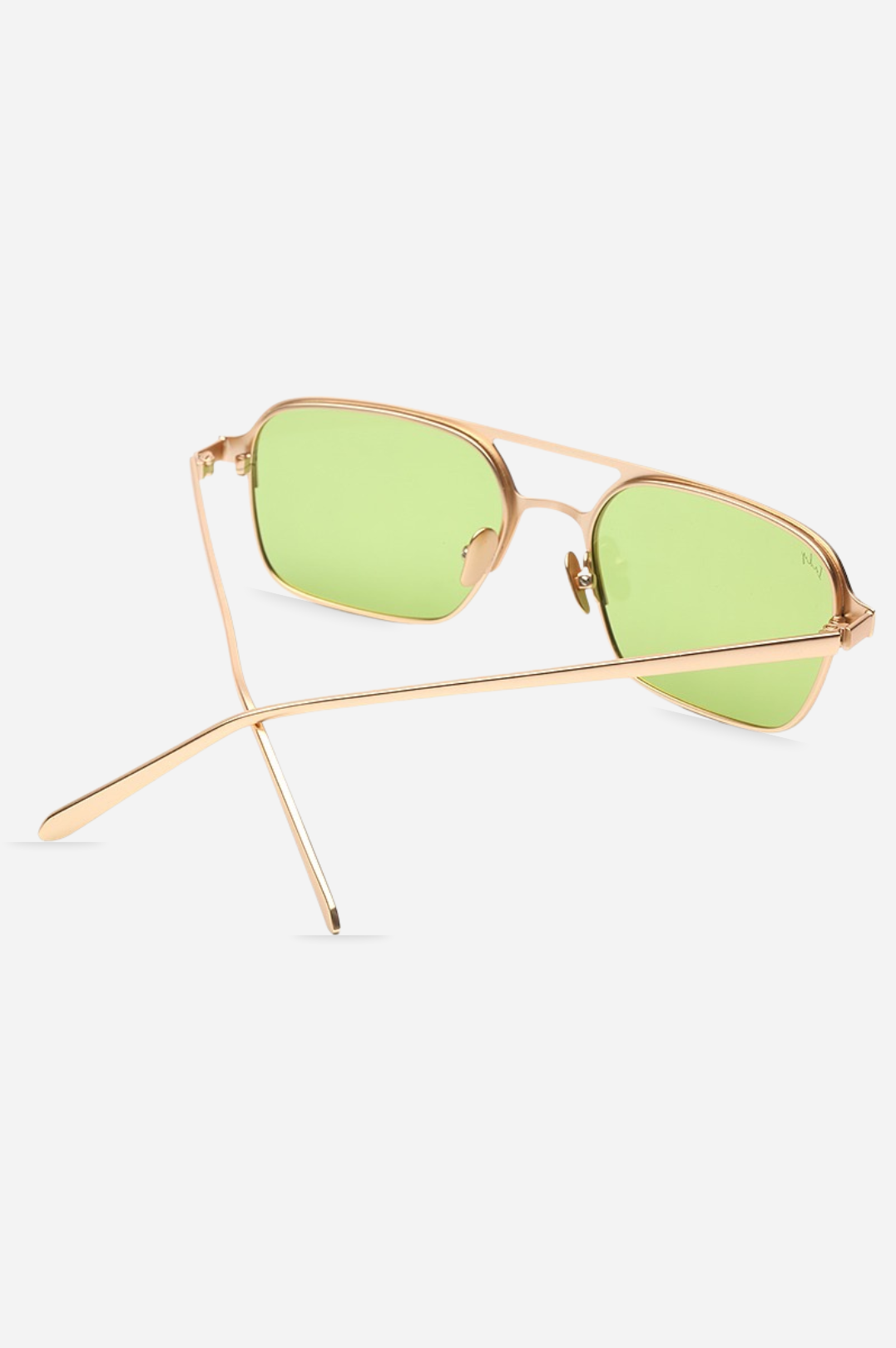 Jimmy / Green by INDY Sunglasses – Polarized Metal Unisex Aviators