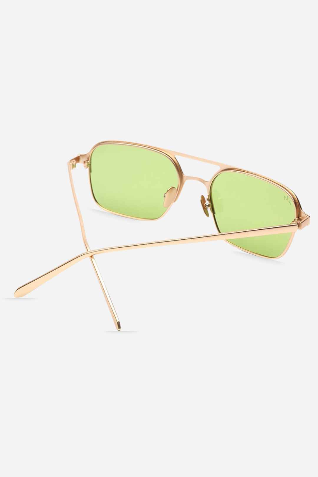 Jimmy / Green by INDY Sunglasses – Polarized Metal Unisex Aviators