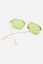 Jimmy / Green by INDY Sunglasses – Polarized Metal Unisex Aviators
