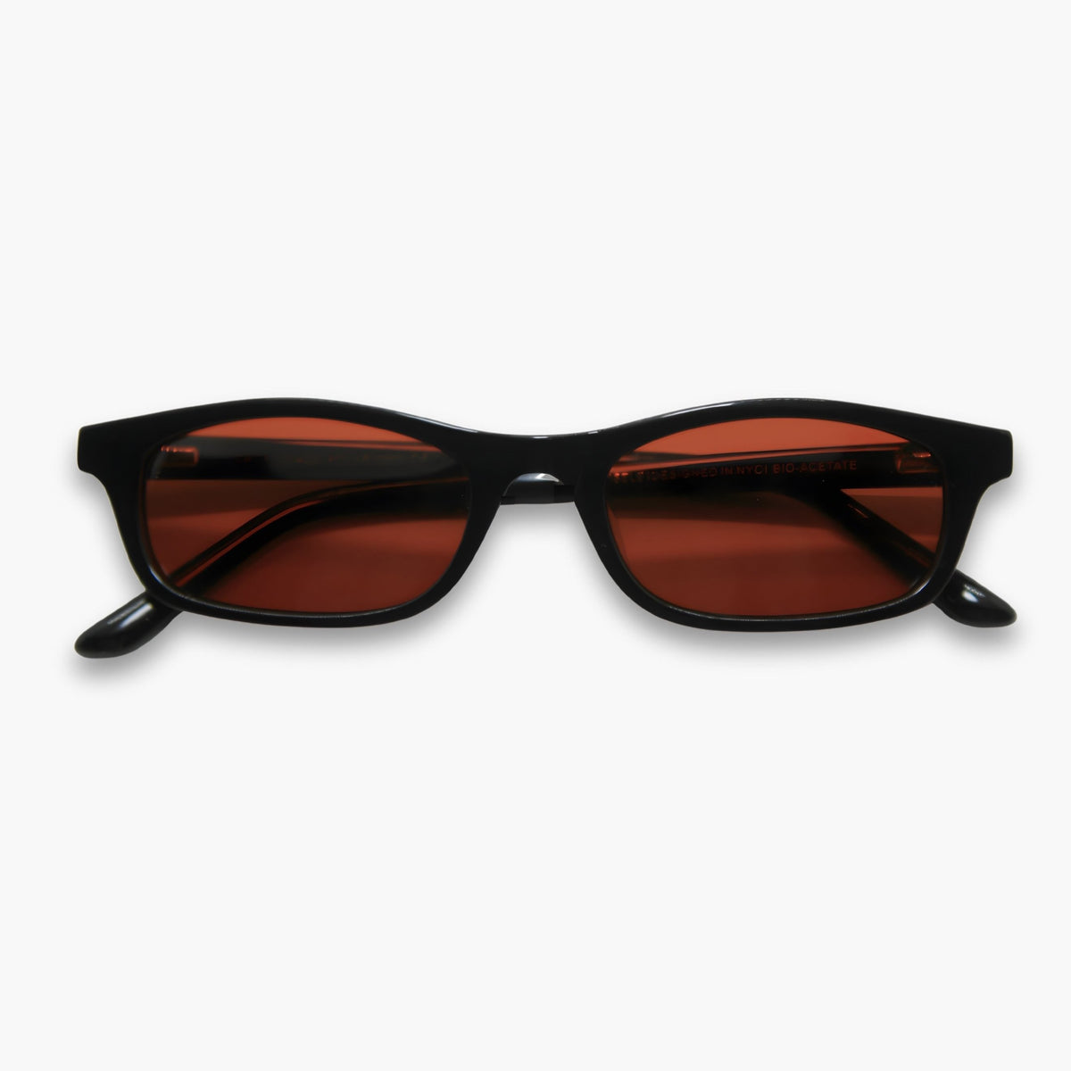 Black Square Polarized Sunglasses With Tinted Lenses display picture 3
