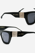 Lainey / Black by INDY – Cheap Polarized Square Sunglasses for Women