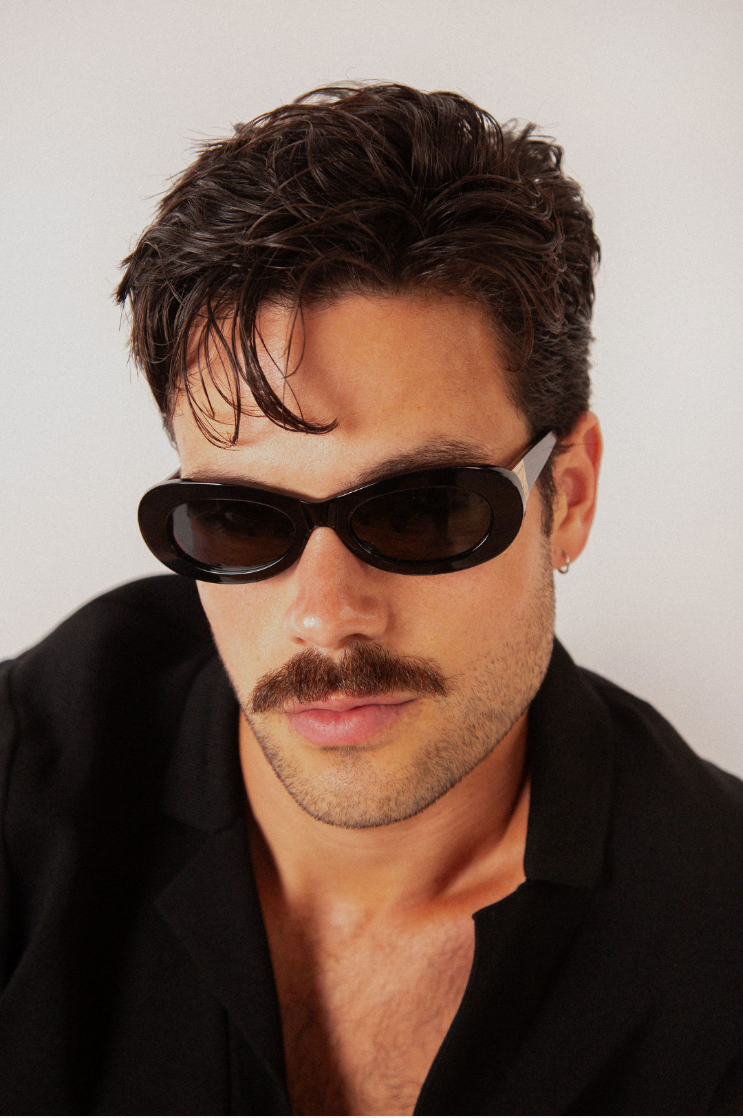 SoHo / Black by INDY Sunglasses – Polarized Round Sunglasses