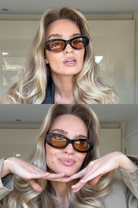 SoHo / Caramel by INDY Sunglasses – Polarized Round Sunglasses for Women