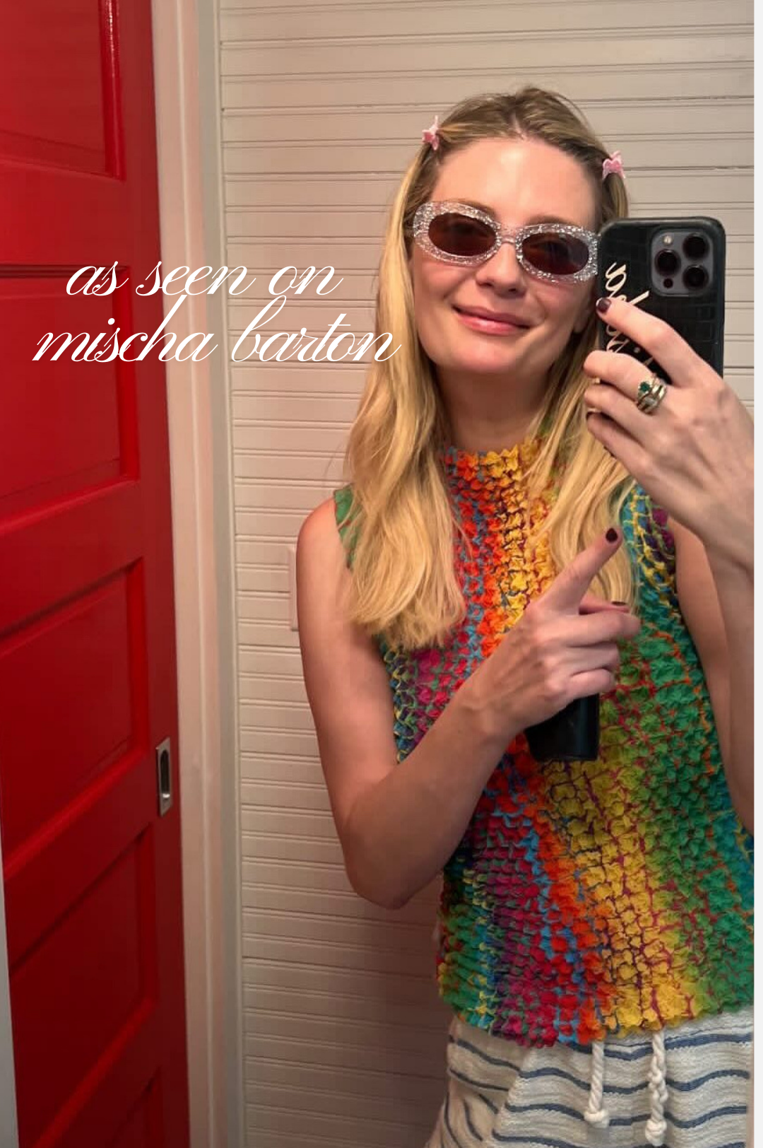 SoHo / Glitter by INDY Sunglasses – Polarized Round Sunglasses for Women