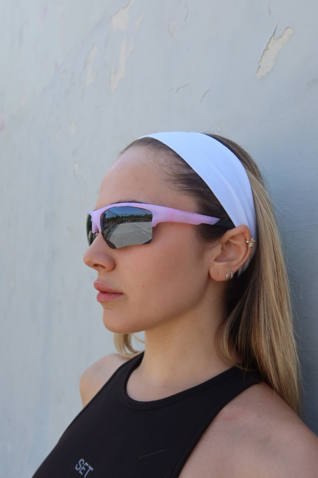 Wave / Pink by INDY – Affordable Polarized Running Unisex Sunglasses