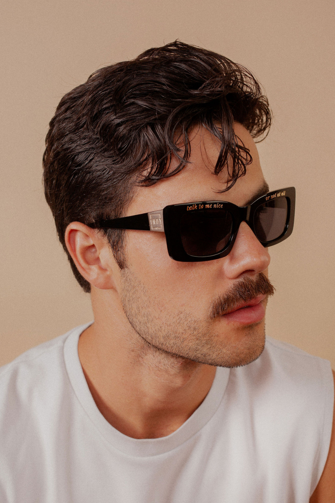 Talk To Me Nice or Not At All Sunglasses
