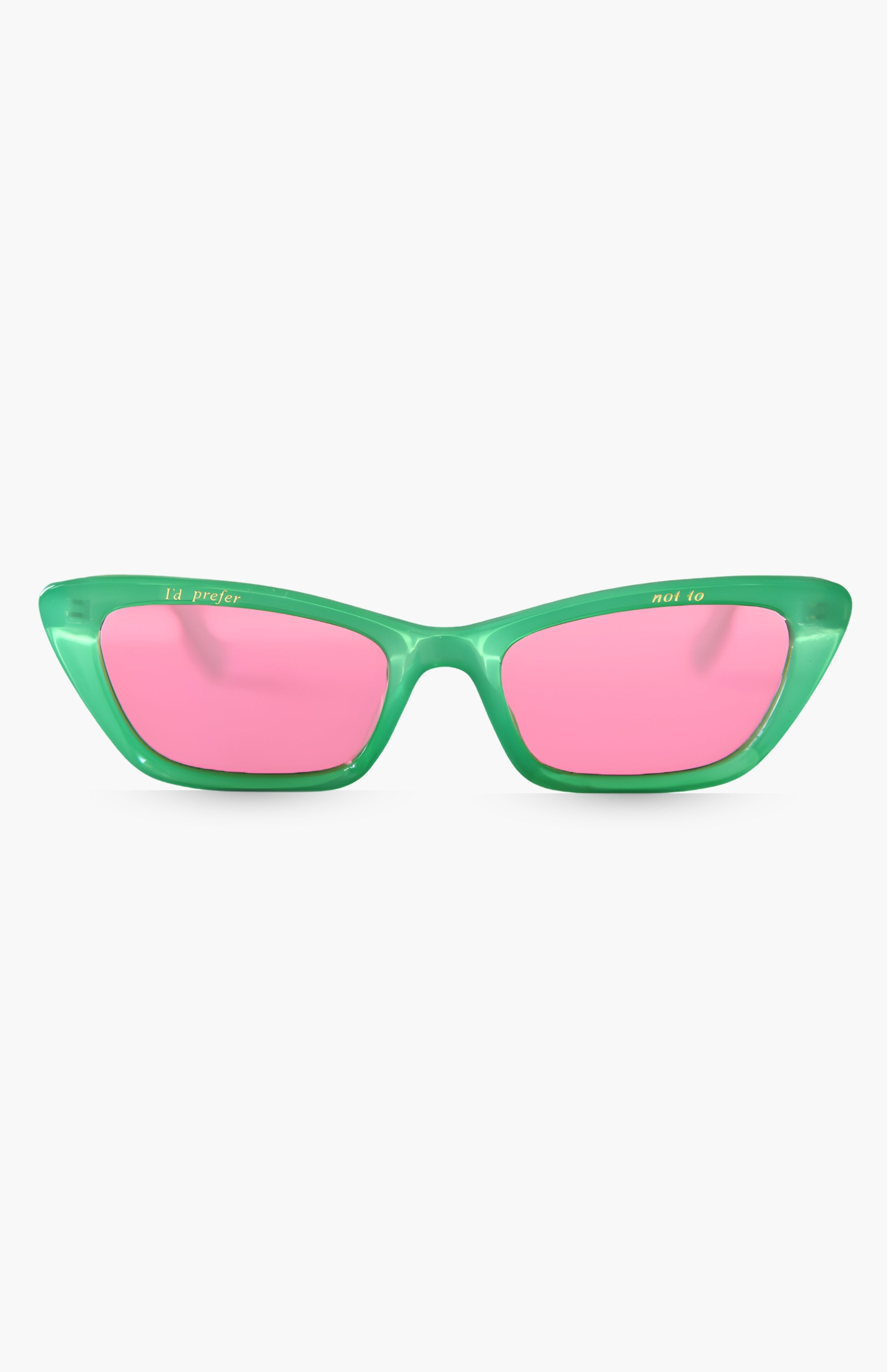 Pink and Green Sunglasses - Statement Shades display picture 1
