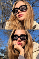 Delancey / Sky by INDY Sunglasses -  Default Title with Sunglasses