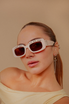 Free People x INDY / Cream - Gafas de sol INDY
