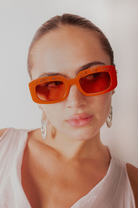 Free People x INDY / Orange - INDY Sunglasses