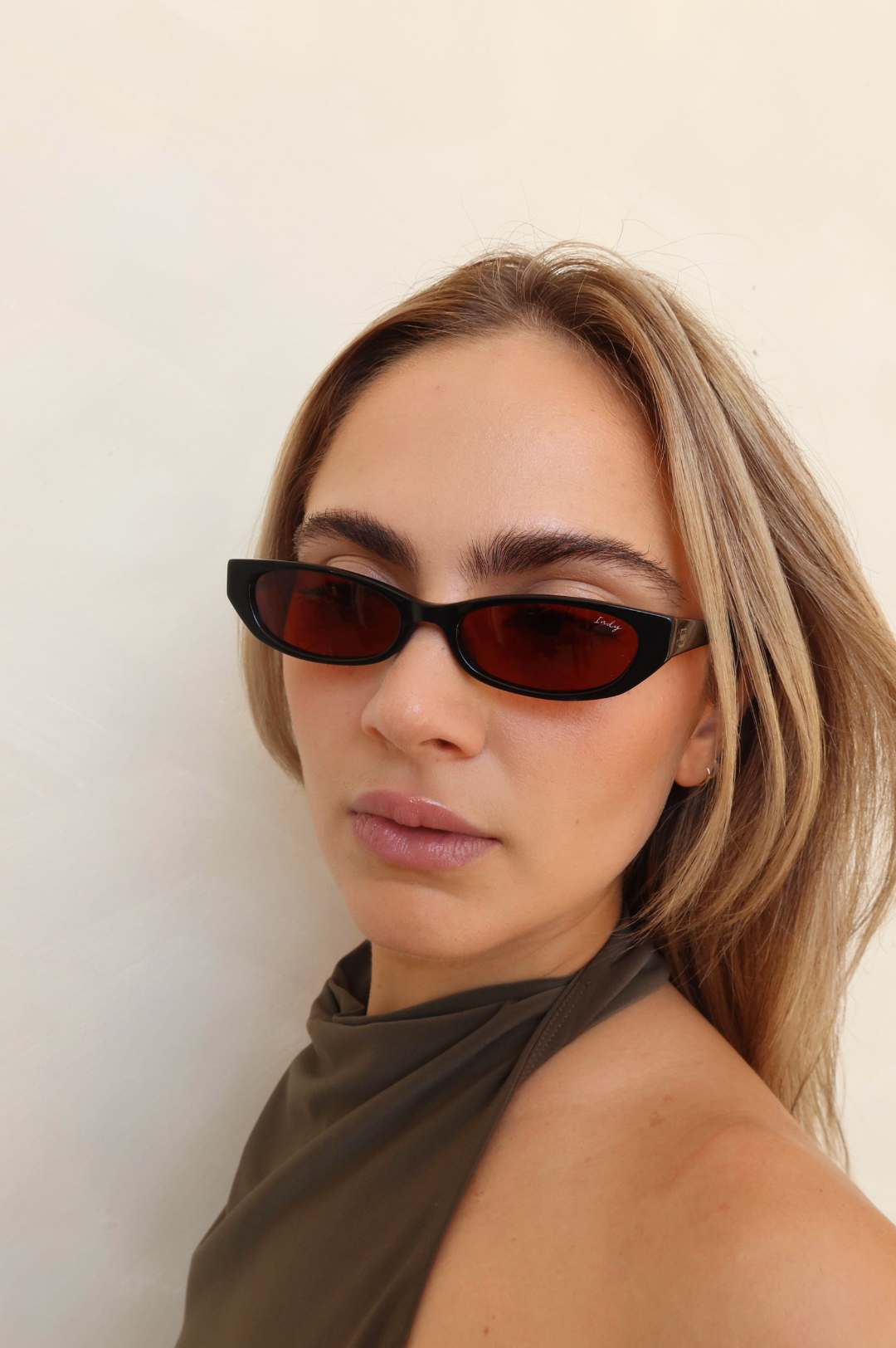 Gisele / Amber by INDY – Polarized Small Cateye Sunglasses for Women