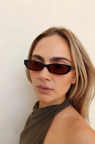 Gisele / Amber by INDY – Polarized Small Cateye Sunglasses for Women