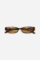Gisele / Caramel by INDY – Polarized Small Cateye Sunglasses for Women