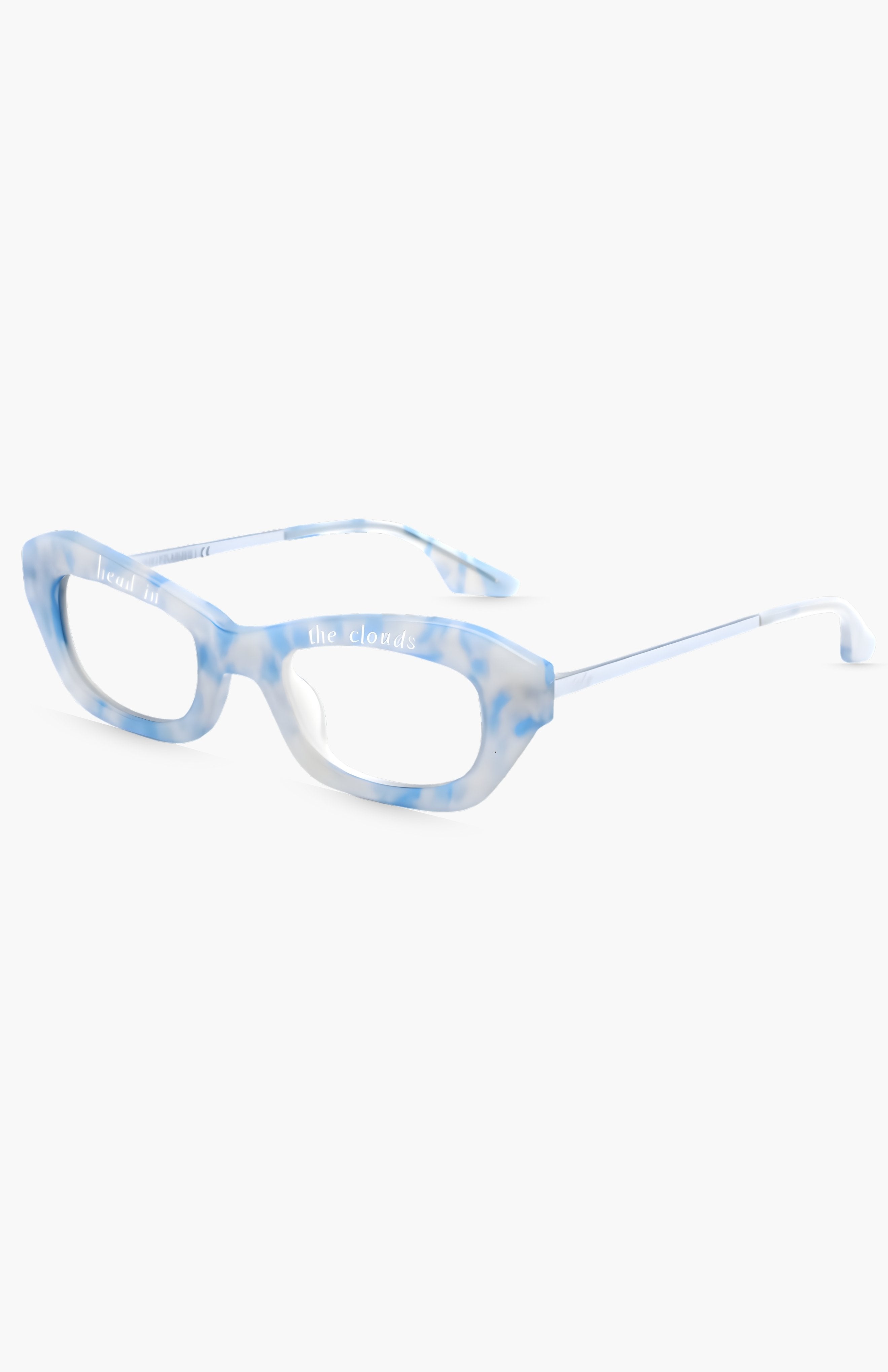 INDY - Rockaway sunglasses color: nude/blue lens, Brand new with box and case. Breck Sunglasses Blue | Native Eyewear® main image 2