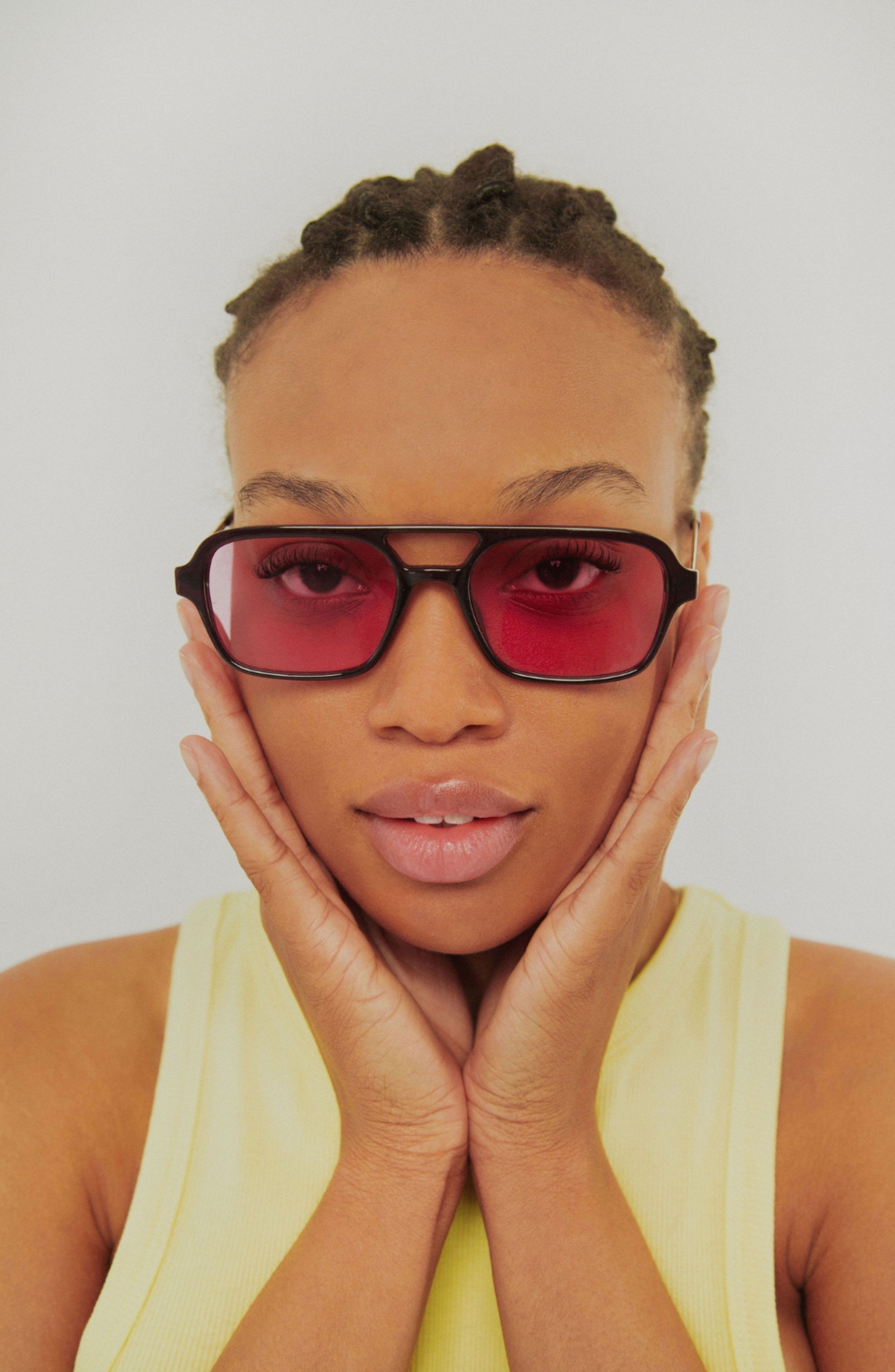 Ice Cube / Black Cherry by INDY Sunglasses – Polarized Sunglasses for Women