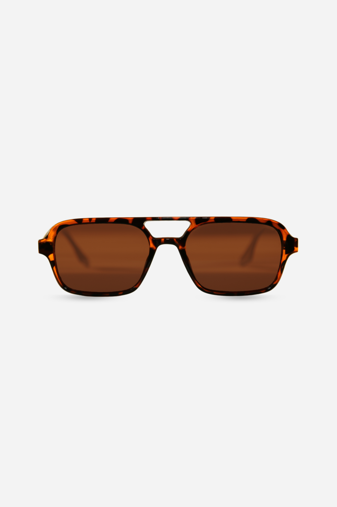 Ice Cube / Brown by INDY – Polarized Aviator Unisex Sunglasses