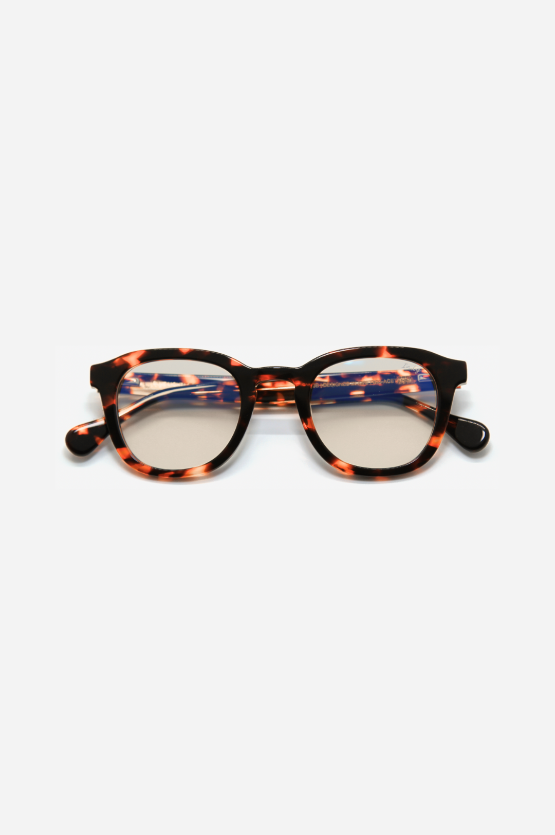 JB / Brown by INDY – Blue light Round Unisex Eyeglasses 