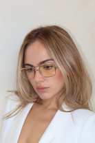 Jimmy / Blue Light by INDY Sunglasses – Unisex Aviator Eyeglasses