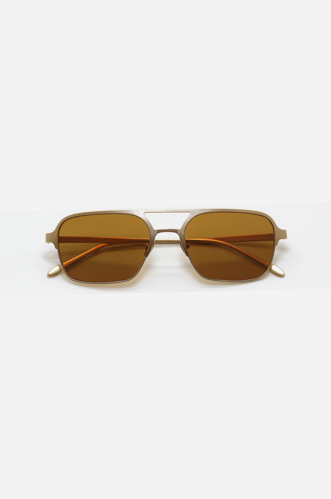 Jimmy / Caramel by INDY Sunglasses – Polarized Metal Unisex Aviators