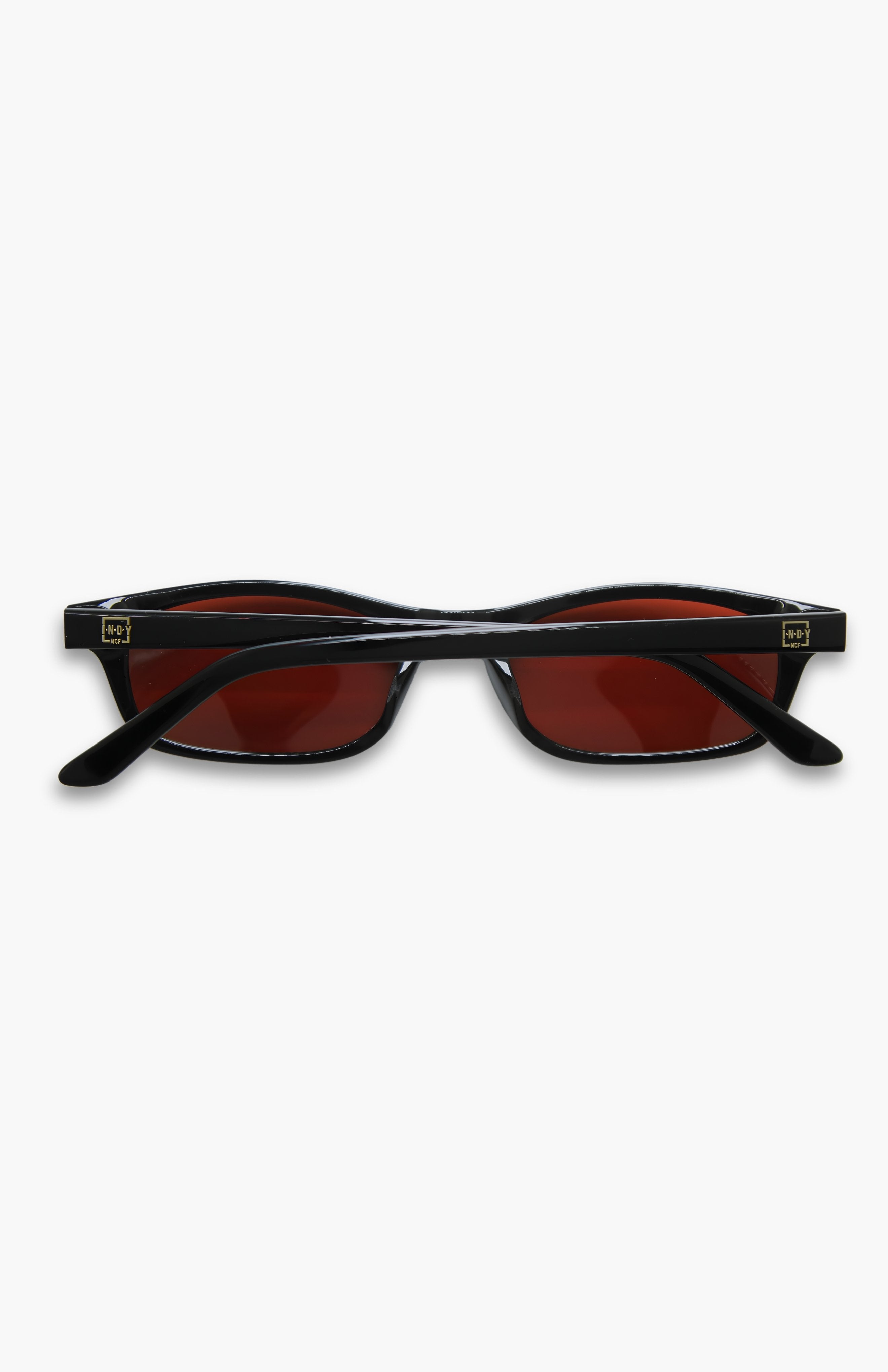Black Square Polarized Sunglasses With Tinted Lenses display picture 1