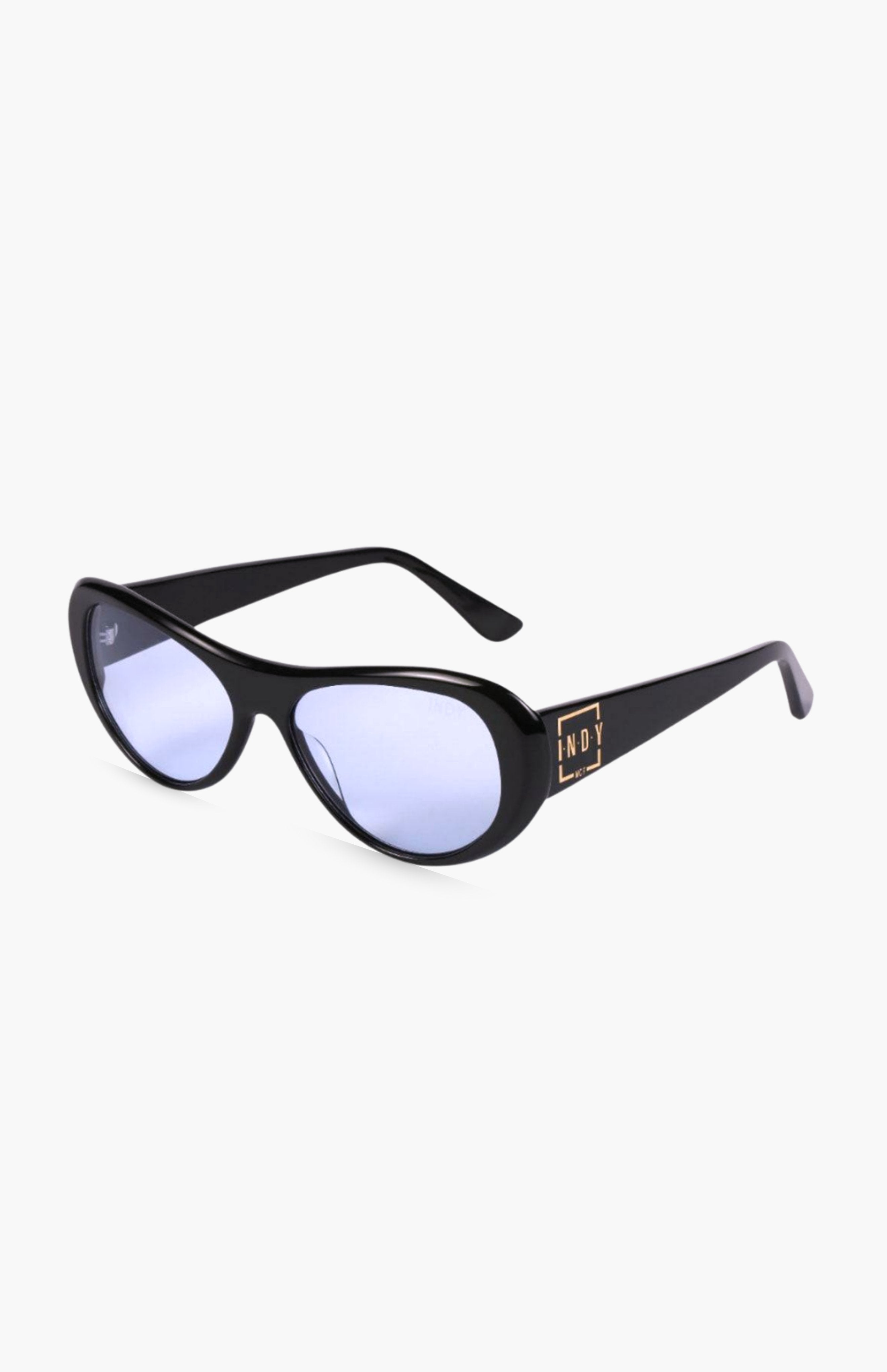 Liotta Blue Aviator Sunglasses display picture 2