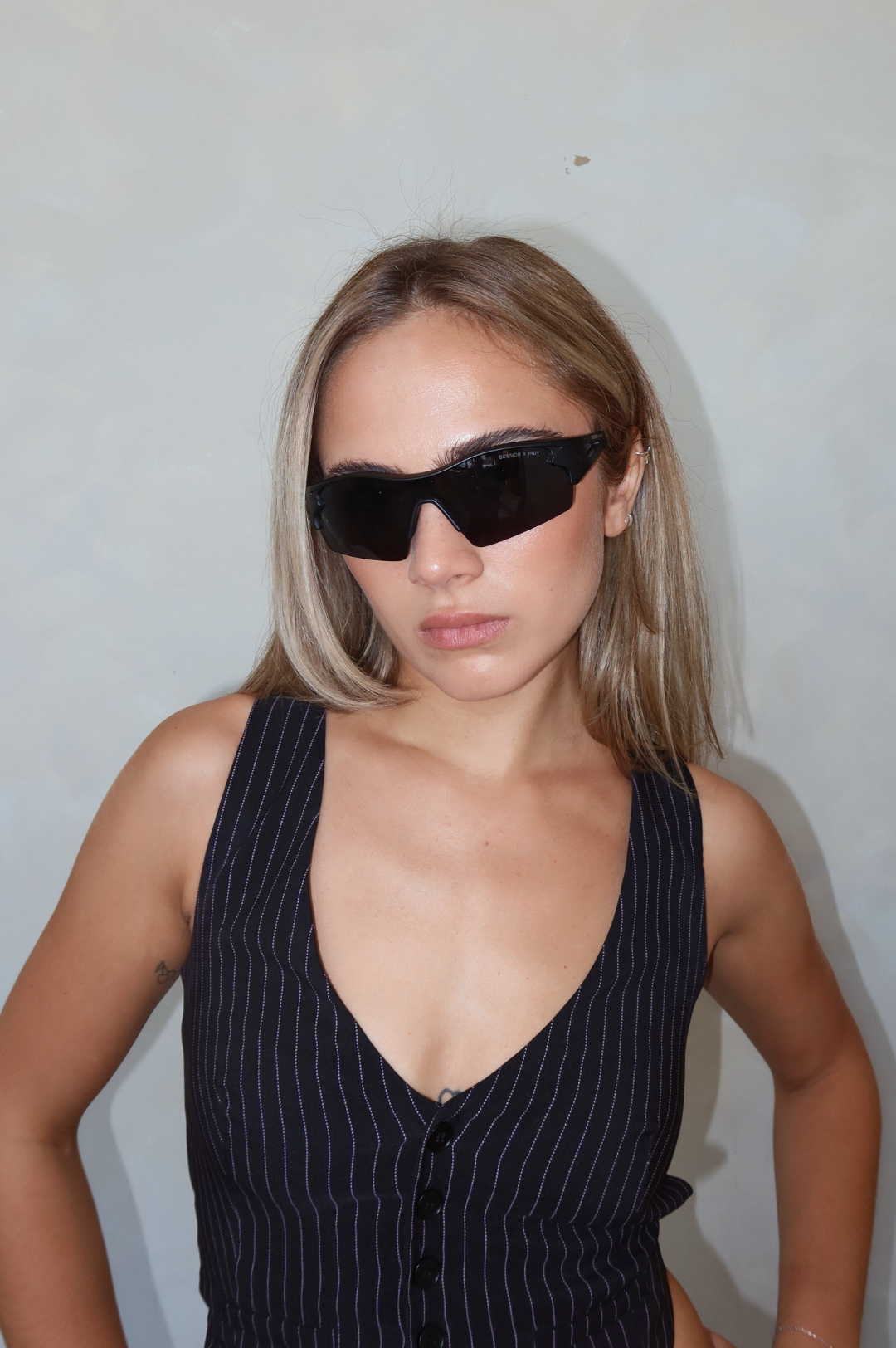 Session / Black by INDY – Cheap Polarized Unisex Running Sunglasses