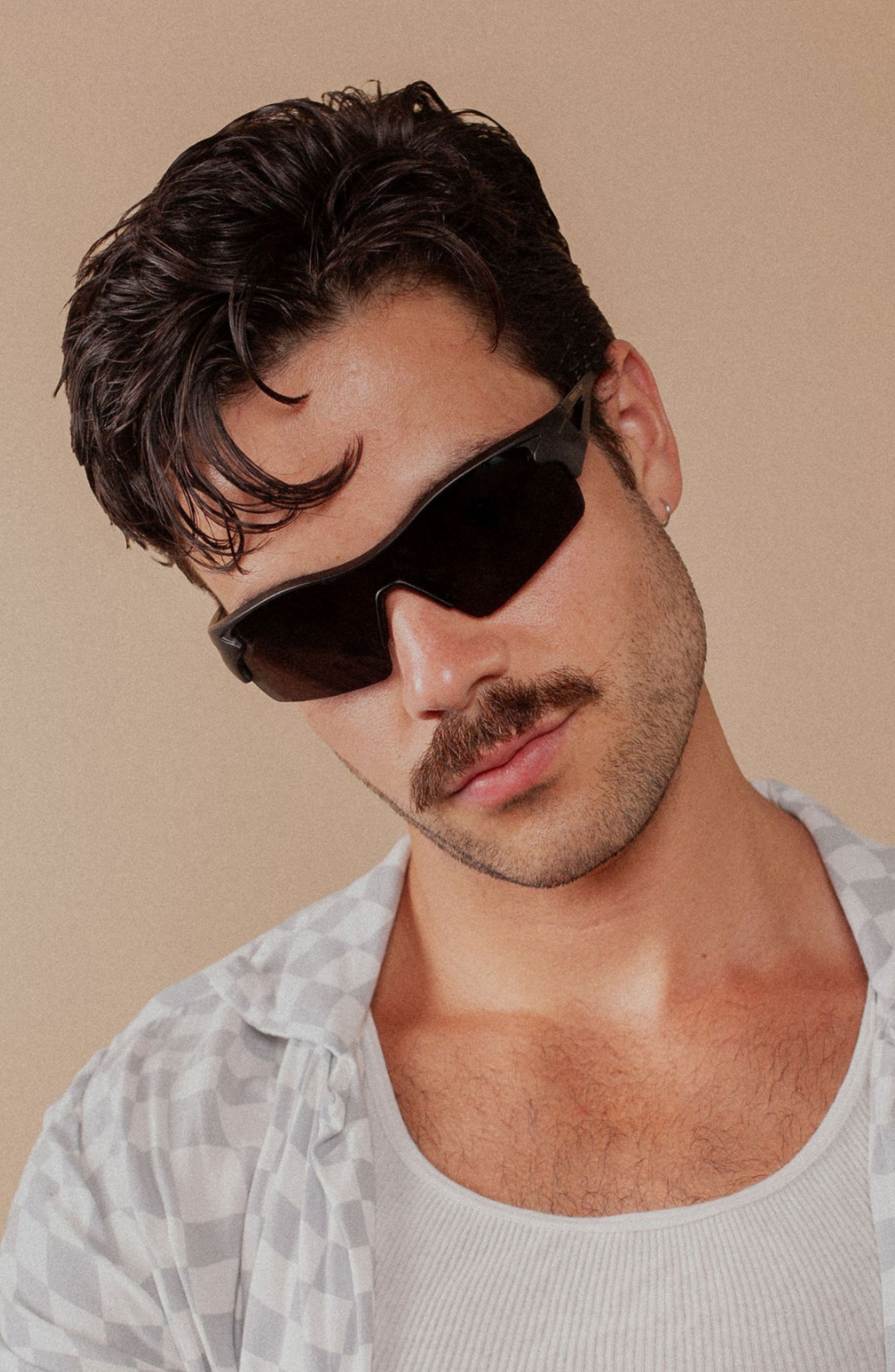 Black Polarized Running Sunglasses
