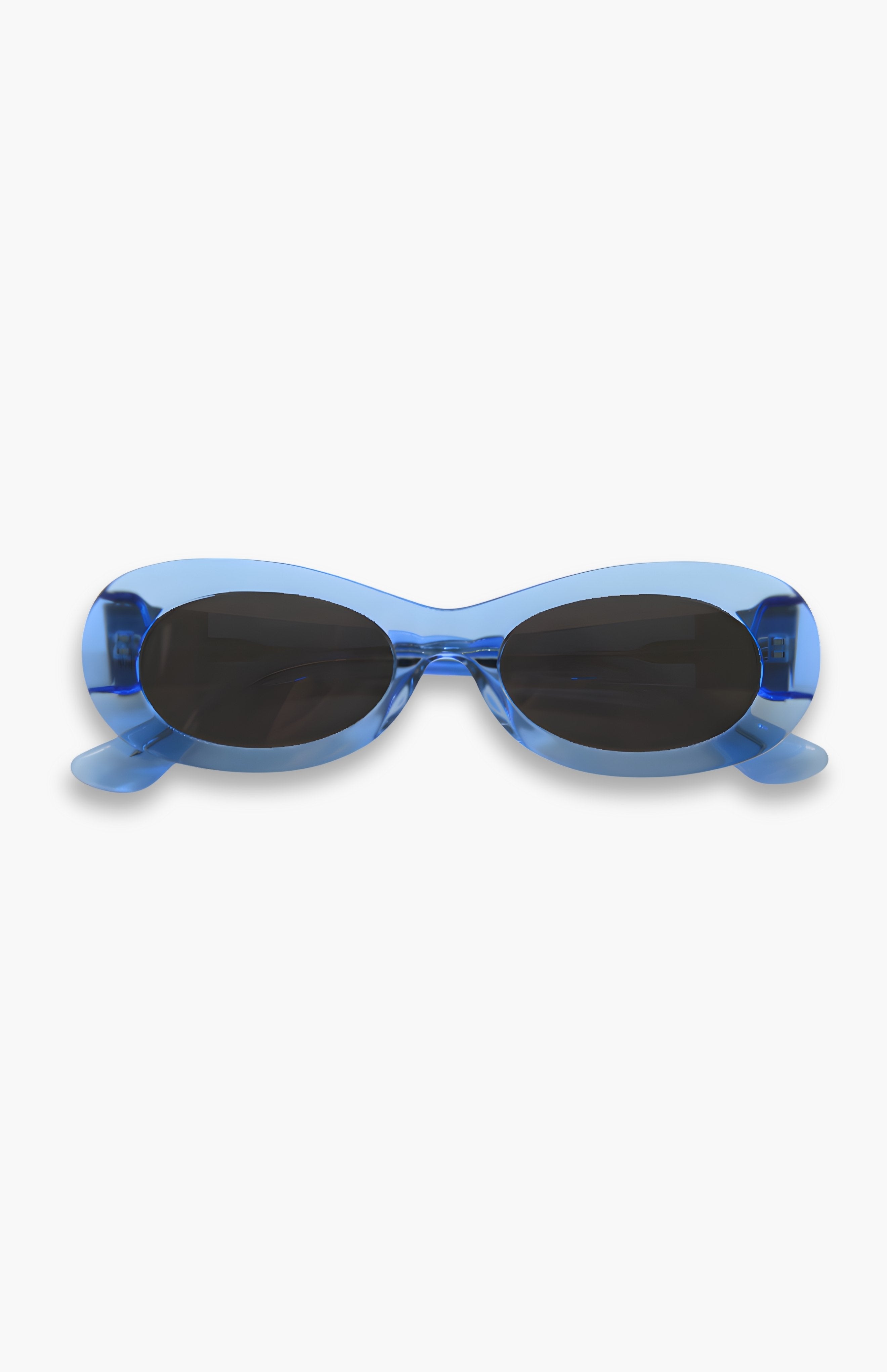 Blue Sustainable Oval Polarized Sunglasses - SoHo