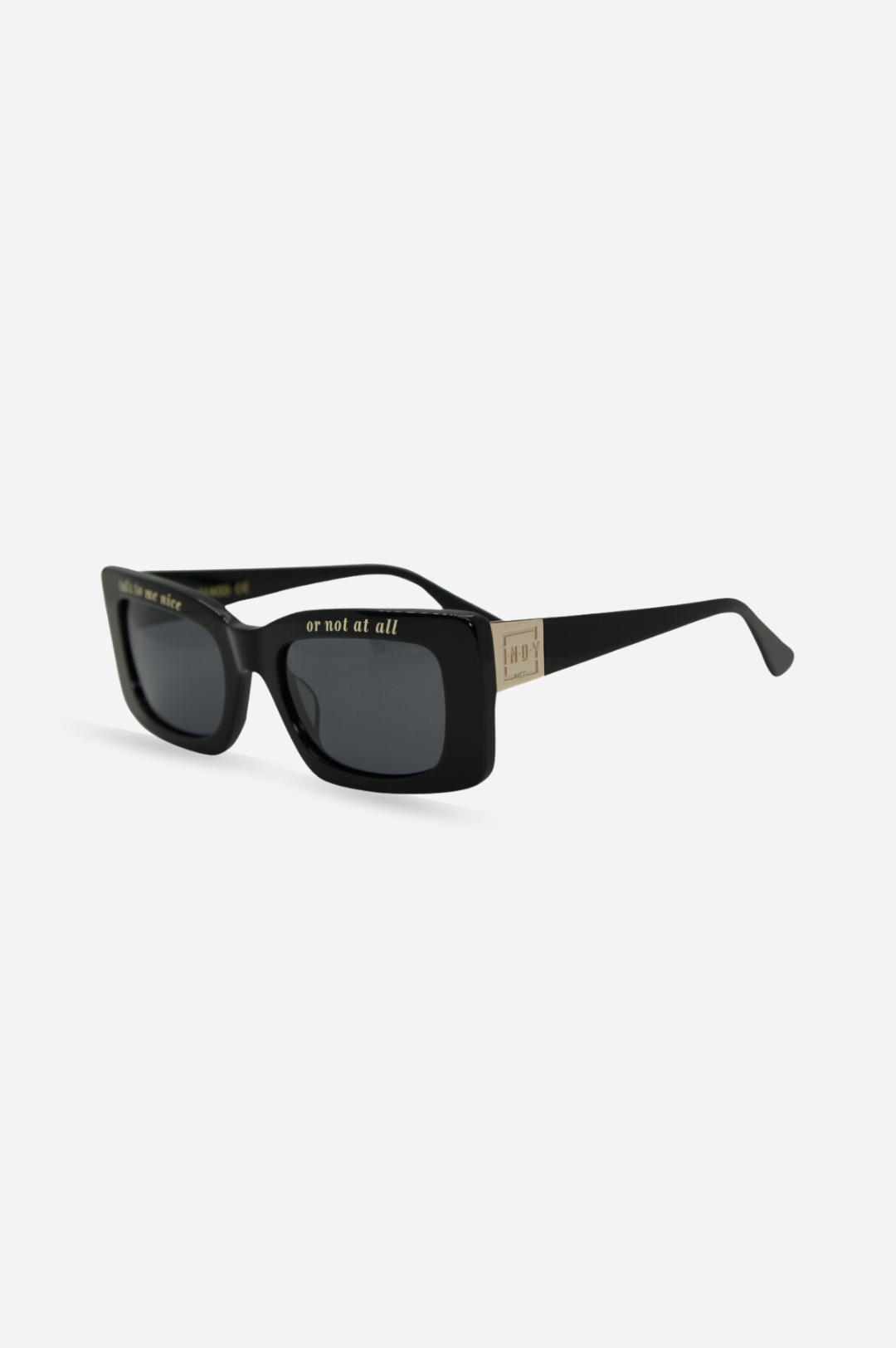 Talk To Me Nice / Negro - Gafas de sol INDY
