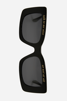 Talk To Me Nice / Black - INDY Sunglasses