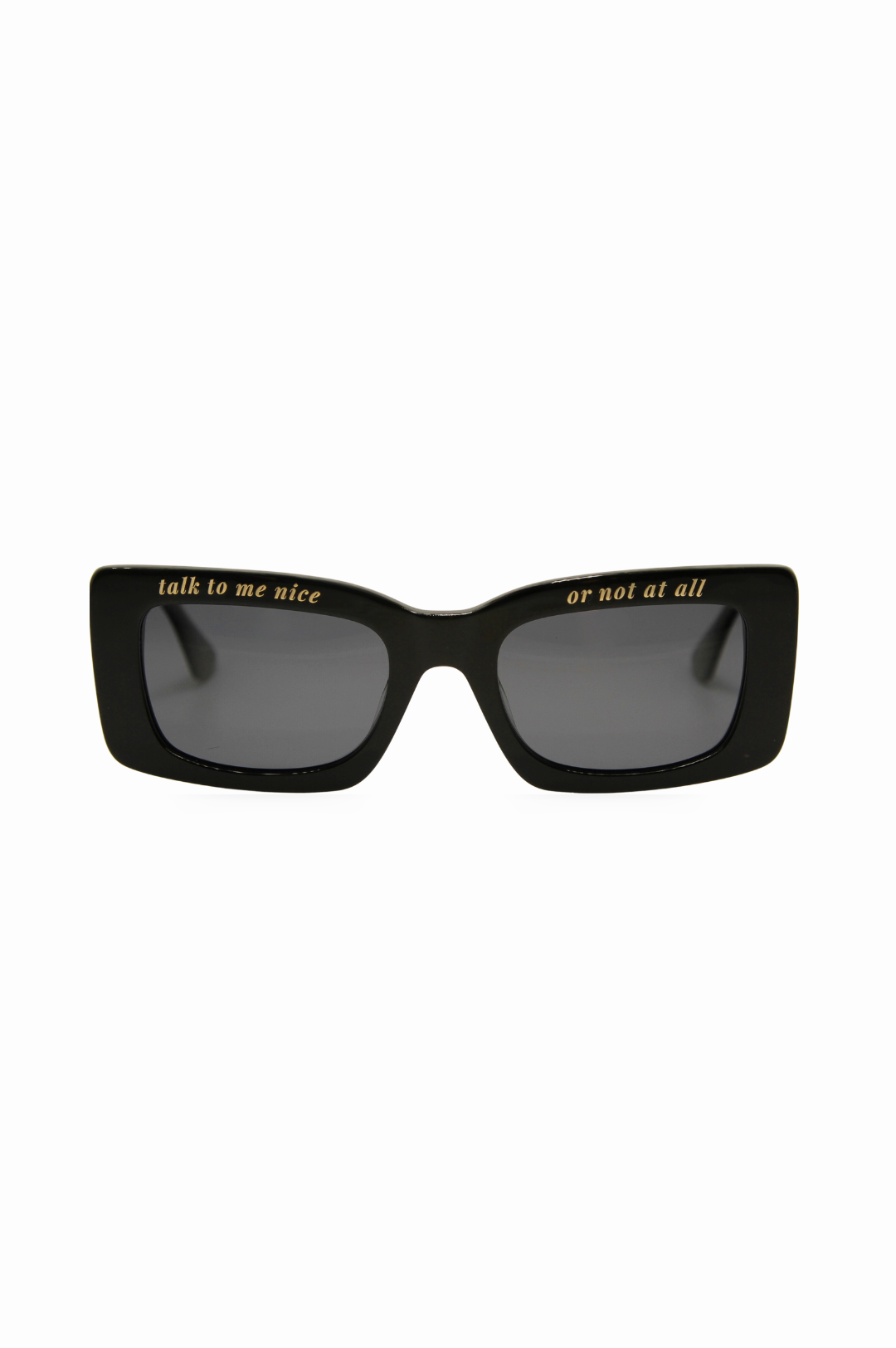 Talk To Me Nice / Black by INDY Sunglasses – Polarized Sunglasses for Women