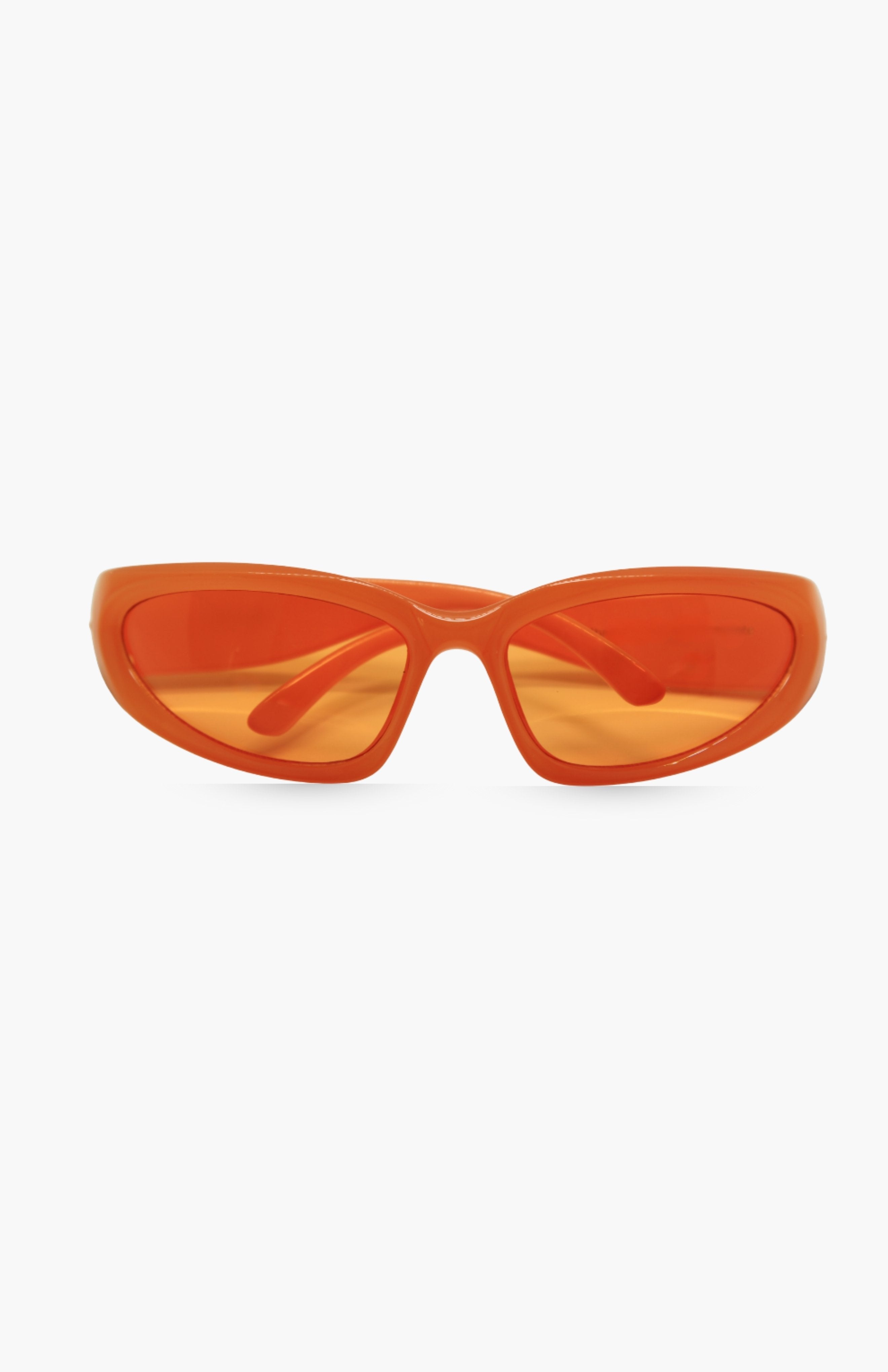 Sporty Chic Orange Sunglasses - Tasty display picture 1