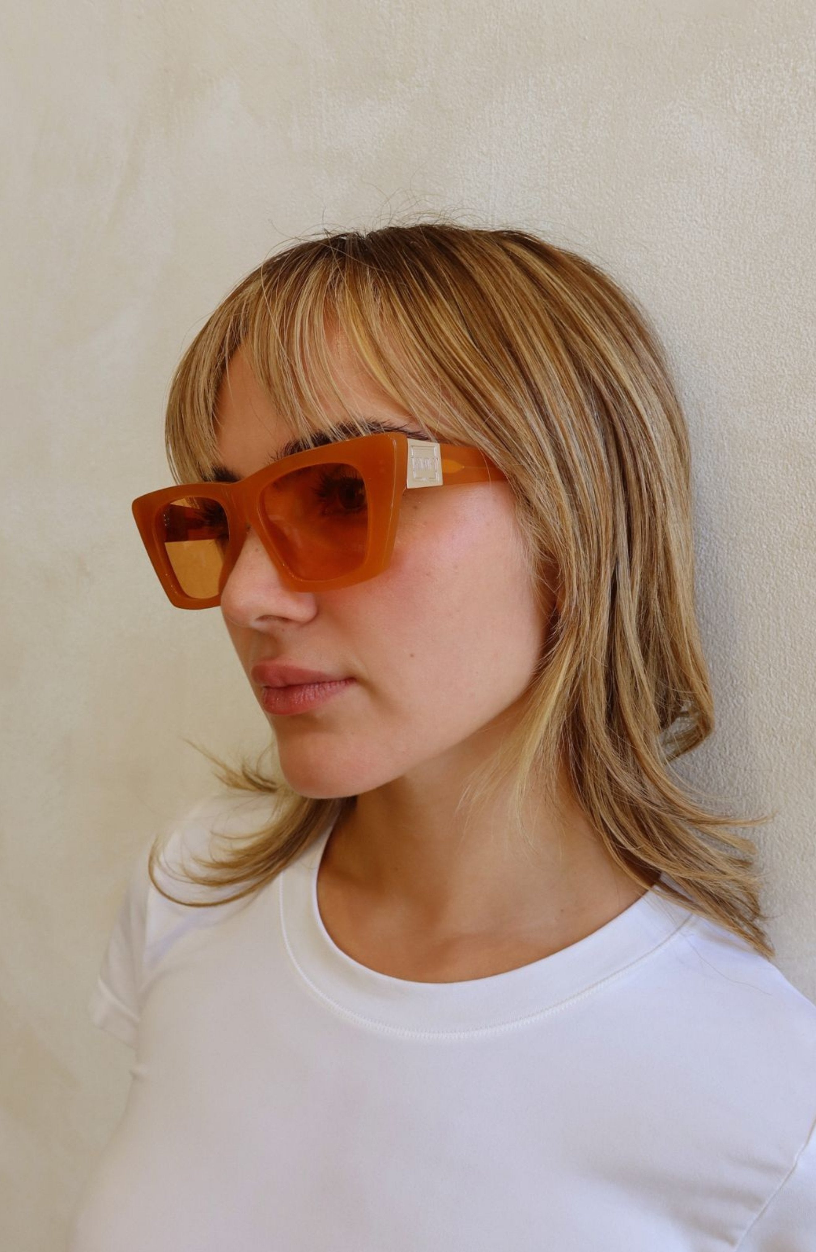 Uptown / Apricot by INDY Sunglasses – Polarized Sunglasses for Women