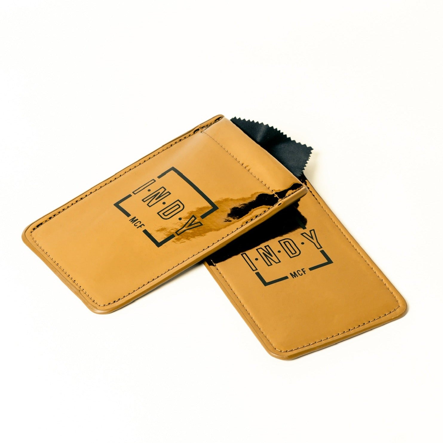 gold sunglass pouches