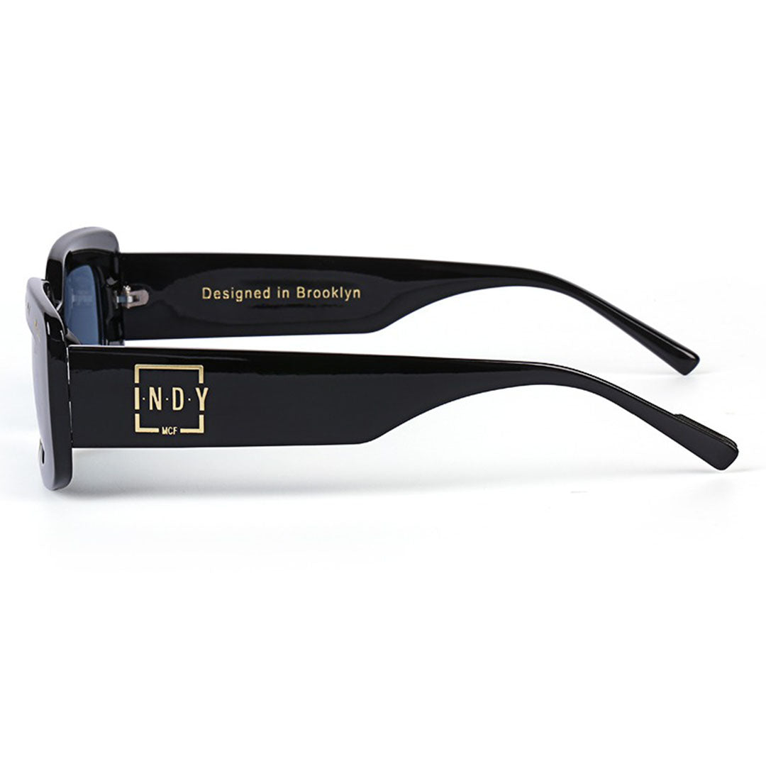 Talk To Me Nice Black INDY Sunglasses